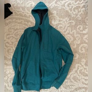 Men's Teal Lululemon Hoodie Sweater